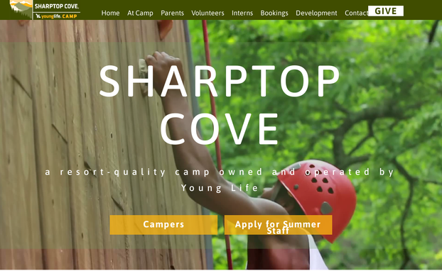 SharpTop Cove - A Young Life Camp logo
